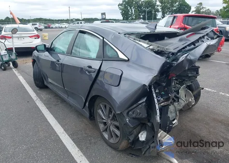 2020 Honda Civic Ex from USA, damaged, VIN 19XFC1F30LE214457